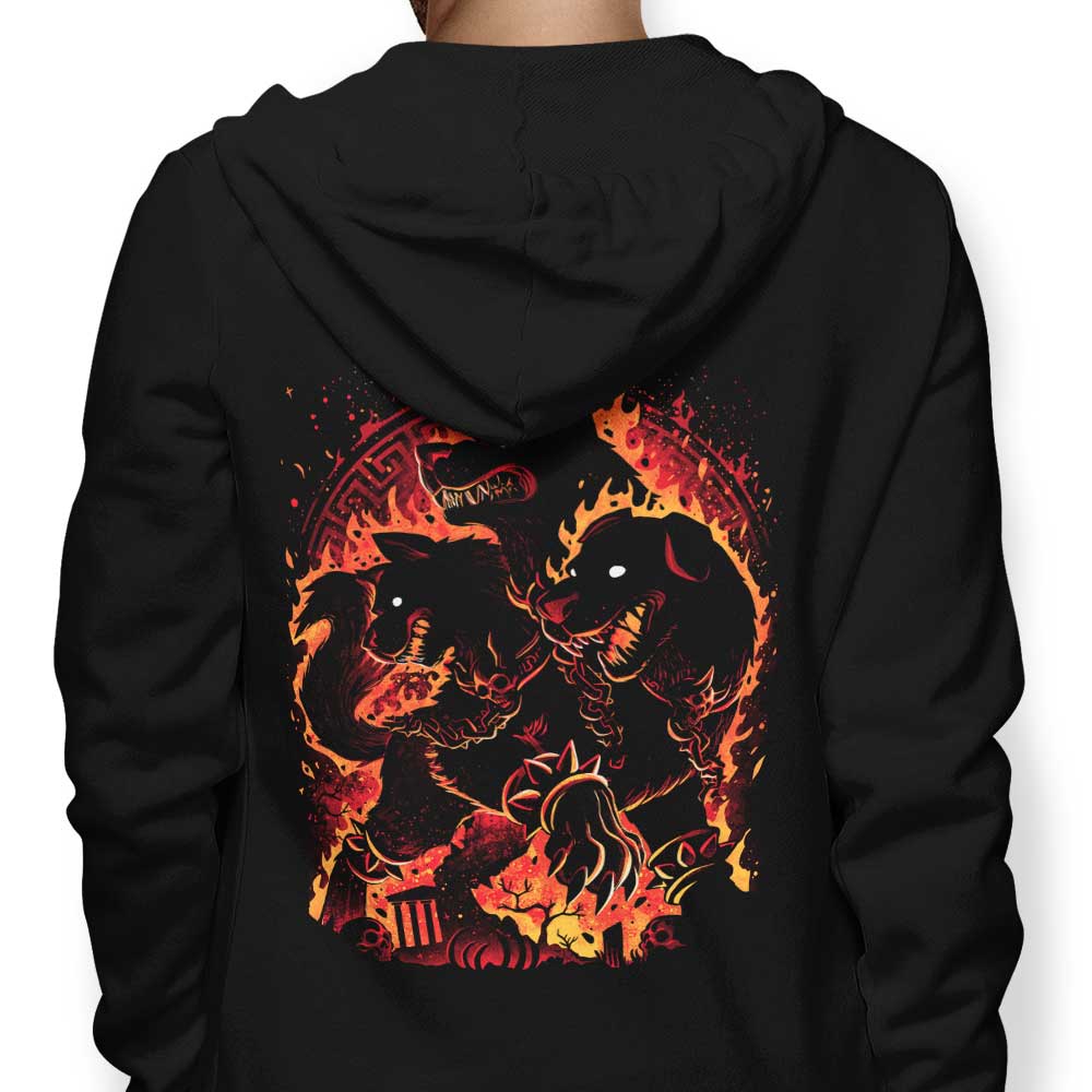 Hellhound Unleashed - Adult & Kids T-Shirts, Sweatshirts & Hoodies apparel design preview 1