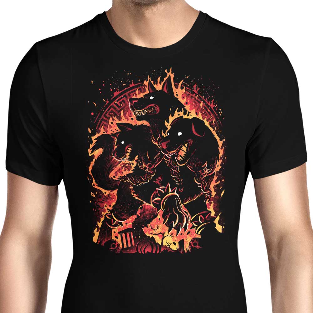 Hellhound Unleashed Men's Apparel - Adult & Kids T-Shirts, Sweatshirts & Hoodies apparel design preview 1