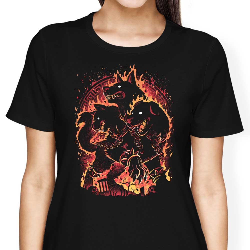 Hellhound Unleashed Women's Apparel - Adult & Kids T-Shirts, Sweatshirts & Hoodies apparel design preview 1
