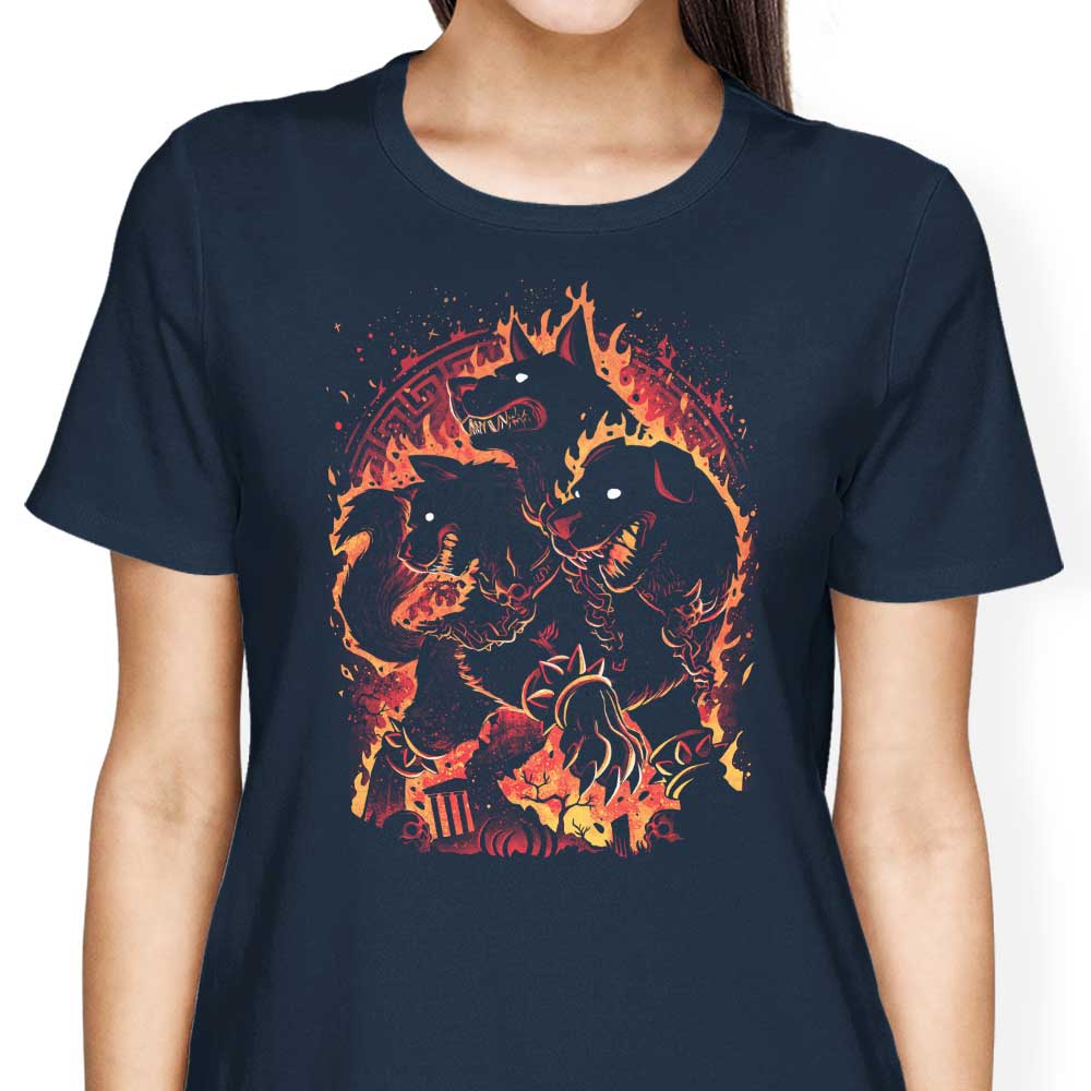 Hellhound Unleashed Women's Apparel - Adult & Kids T-Shirts, Sweatshirts & Hoodies apparel design preview 2