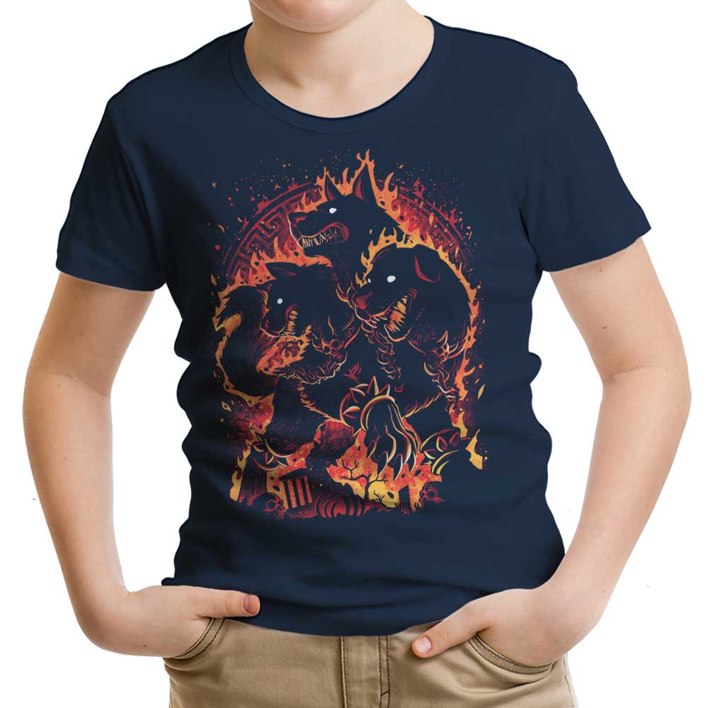 Hellhound Unleashed Youth Apparel - Adult & Kids T-Shirts, Sweatshirts & Hoodies apparel design preview 2