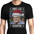 Hello Santa Sweater Men's Apparel - Adult & Kids T-Shirts, Sweatshirts & Hoodies apparel design preview 1
