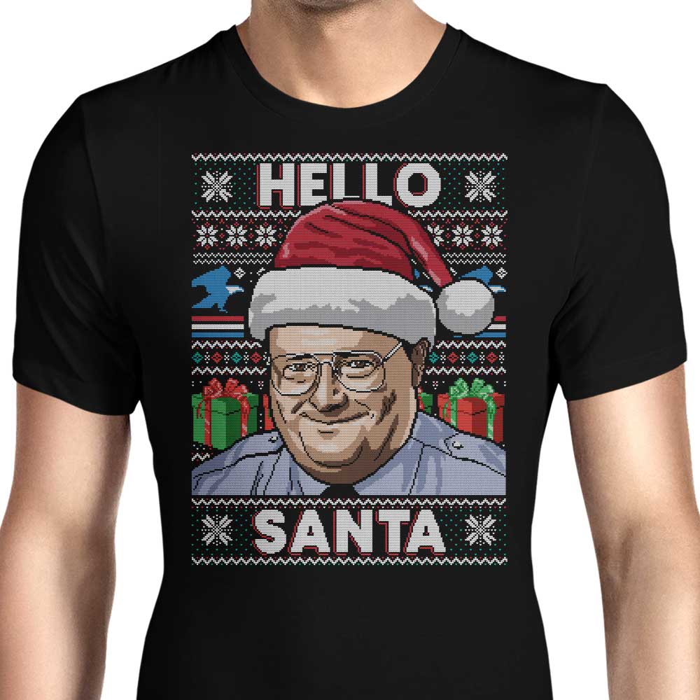 Hello Santa Sweater Men's Apparel - Adult & Kids T-Shirts, Sweatshirts & Hoodies apparel design preview 1