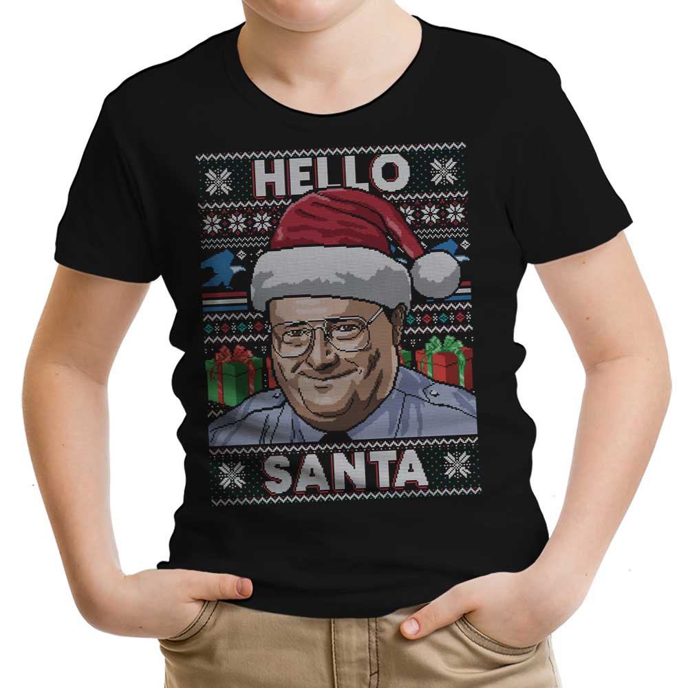 Hello Santa Sweater Youth Apparel - Adult & Kids T-Shirts, Sweatshirts & Hoodies apparel design preview 1