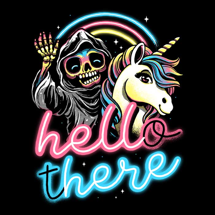 Hello There - Adult & Kids T-Shirts, Sweatshirts & Hoodies apparel design preview 2