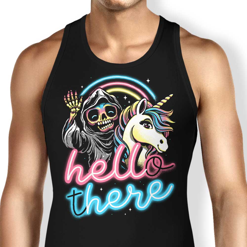 Hello There Tank Top - Adult & Kids T-Shirts, Sweatshirts & Hoodies apparel design preview 1