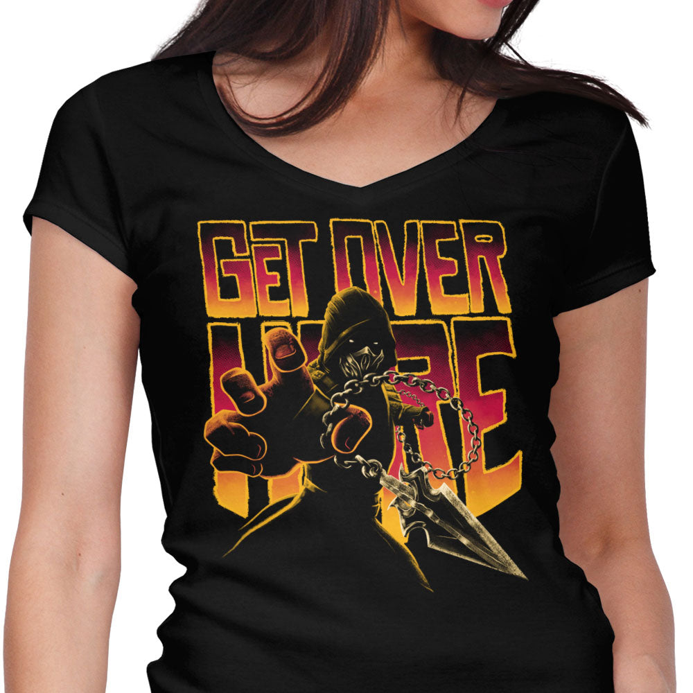 Hellspawn Women's V-Neck - Adult & Kids T-Shirts, Sweatshirts & Hoodies apparel design preview 1