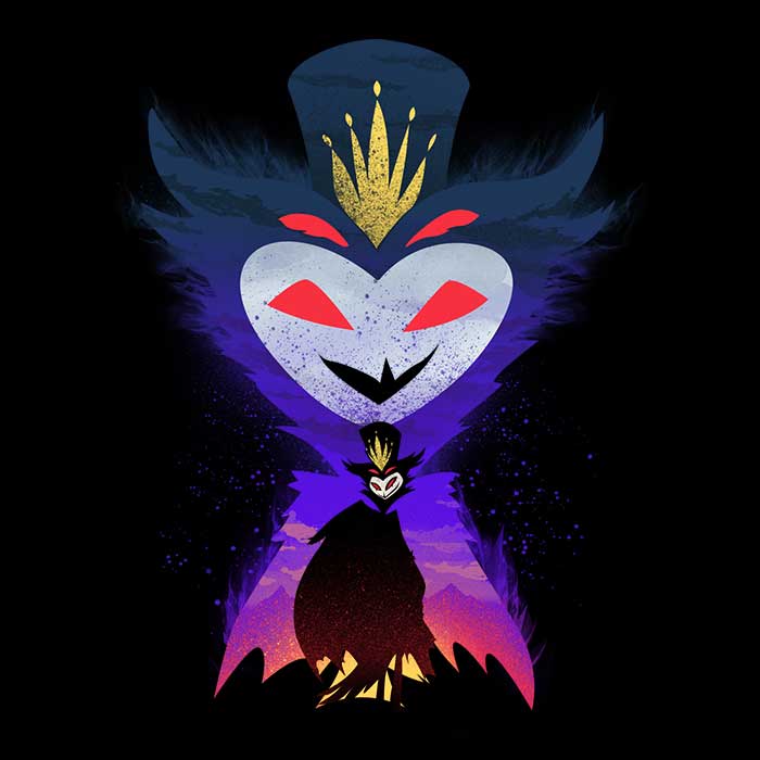 Helluva Boss Women's V-Neck - Adult & Kids T-Shirts, Sweatshirts & Hoodies apparel design preview 2