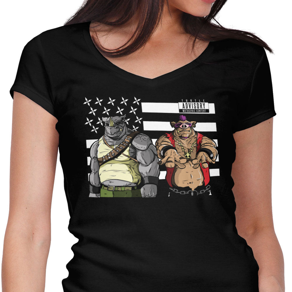 Henchman Forever Women's V-Neck - Adult & Kids T-Shirts, Sweatshirts & Hoodies apparel design preview 1