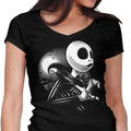 Her Skeleton Women's V-Neck - Adult & Kids T-Shirts, Sweatshirts & Hoodies apparel design preview 1