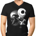 Her Skeleton Men's V-Neck - Adult & Kids T-Shirts, Sweatshirts & Hoodies apparel design preview 1
