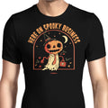 Here on Spooky Business Men's Apparel - Adult & Kids T-Shirts, Sweatshirts & Hoodies apparel design preview 1