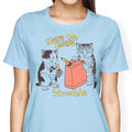 Here to Cause Trouble Women's Apparel - Adult & Kids T-Shirts, Sweatshirts & Hoodies apparel design preview 1