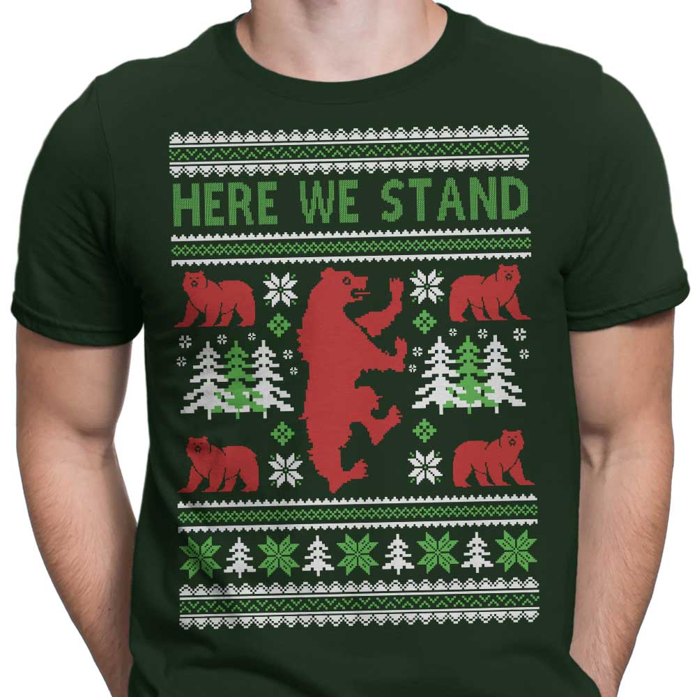 Here We Knit Men's Apparel - Adult & Kids T-Shirts, Sweatshirts & Hoodies apparel design preview 1