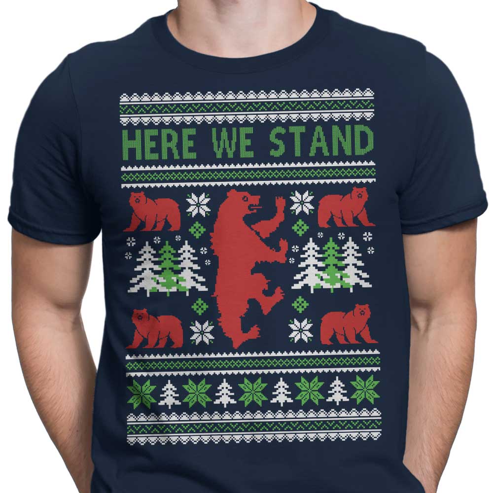 Here We Knit Men's Apparel - Adult & Kids T-Shirts, Sweatshirts & Hoodies apparel design preview 2