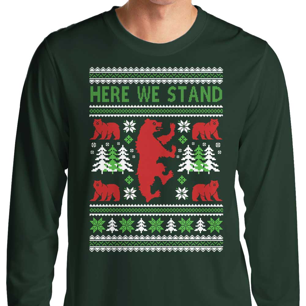 Here We Knit - Adult & Kids T-Shirts, Sweatshirts & Hoodies apparel design preview 1