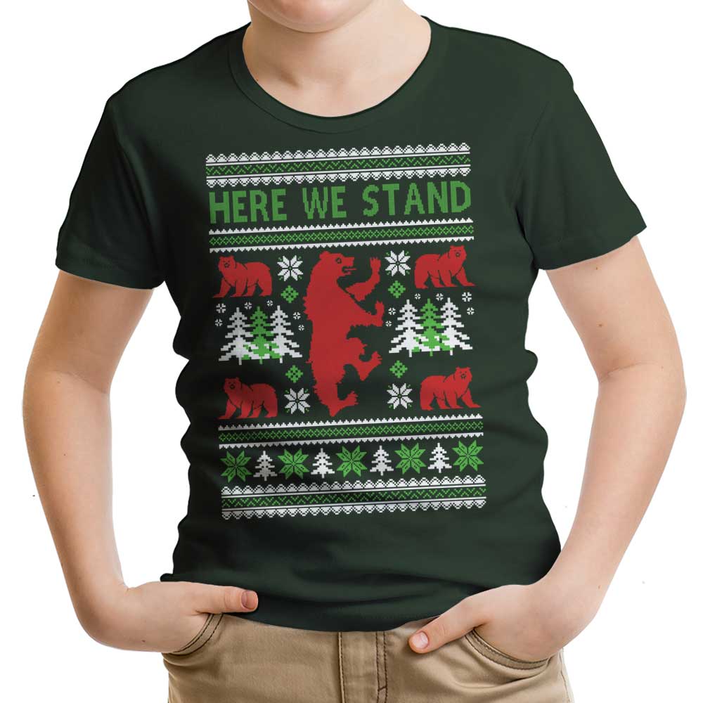Here We Knit Youth Apparel - Adult & Kids T-Shirts, Sweatshirts & Hoodies apparel design preview 1