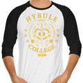 Hero College 3/4 Sleeve Raglan - Adult & Kids T-Shirts, Sweatshirts & Hoodies apparel design preview 1