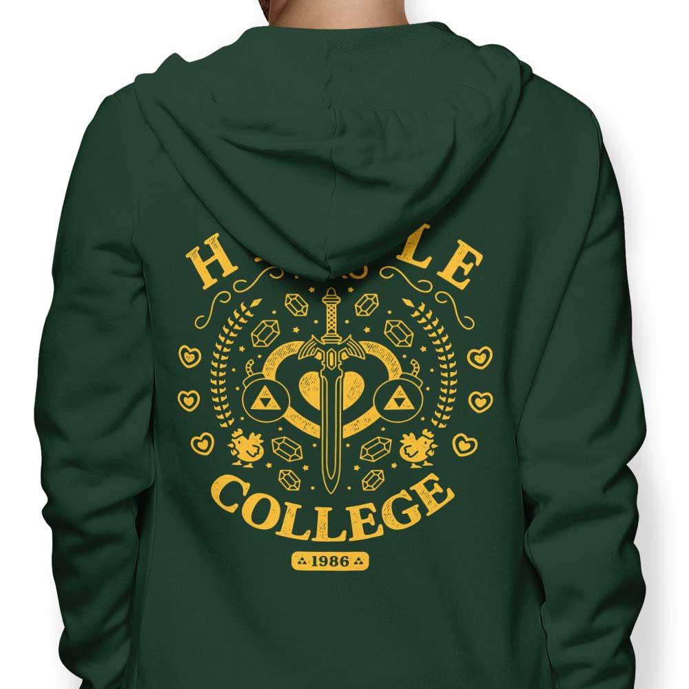 Hero College - Adult & Kids T-Shirts, Sweatshirts & Hoodies apparel design preview 1