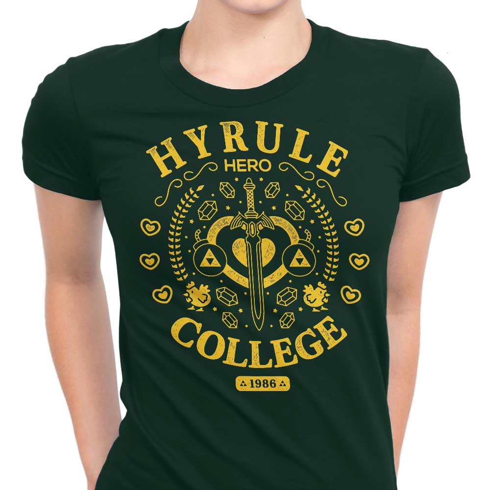Hero College Women's Apparel - Adult & Kids T-Shirts, Sweatshirts & Hoodies apparel design preview 1