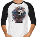 Hero of the Hollow 3/4 Sleeve Raglan - Adult & Kids T-Shirts, Sweatshirts & Hoodies apparel design preview 1
