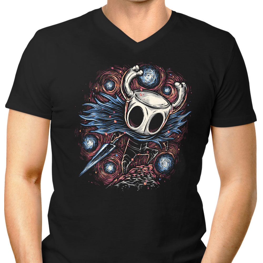 Hero of the Hollow Men's V-Neck - Adult & Kids T-Shirts, Sweatshirts & Hoodies apparel design preview 1