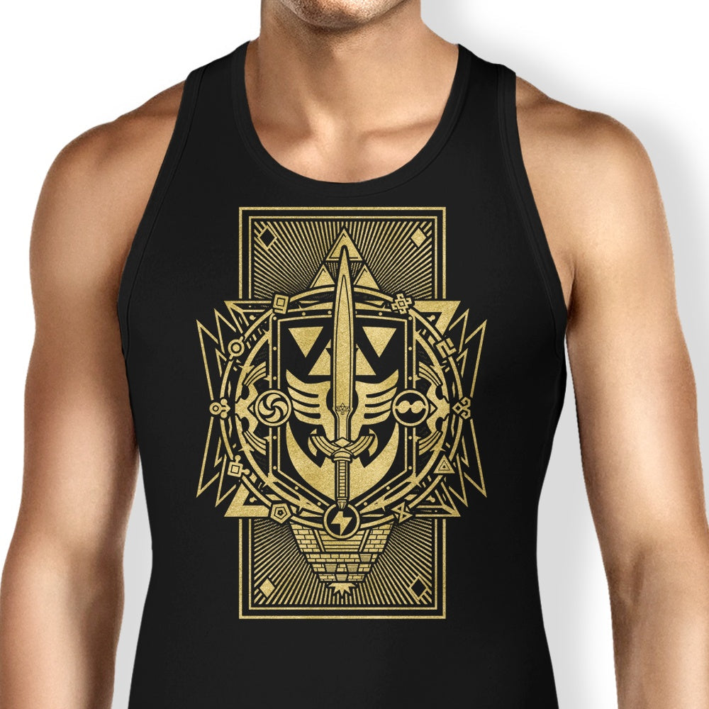 Hero of the Past Tank Top - Adult & Kids T-Shirts, Sweatshirts & Hoodies apparel design preview 1