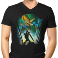 Hero of Time Men's V-Neck - Adult & Kids T-Shirts, Sweatshirts & Hoodies apparel design preview 1