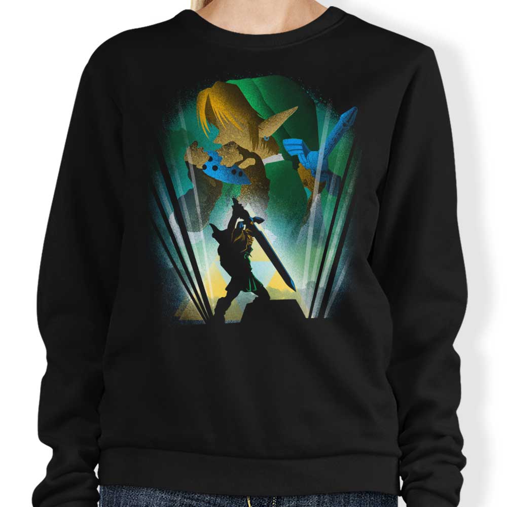 Hero of Time - Adult & Kids T-Shirts, Sweatshirts & Hoodies apparel design preview 1