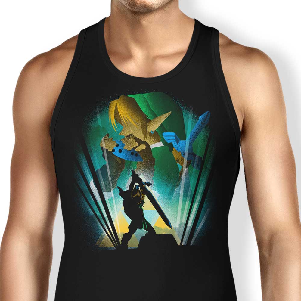 Hero of Time Tank Top - Adult & Kids T-Shirts, Sweatshirts & Hoodies apparel design preview 1