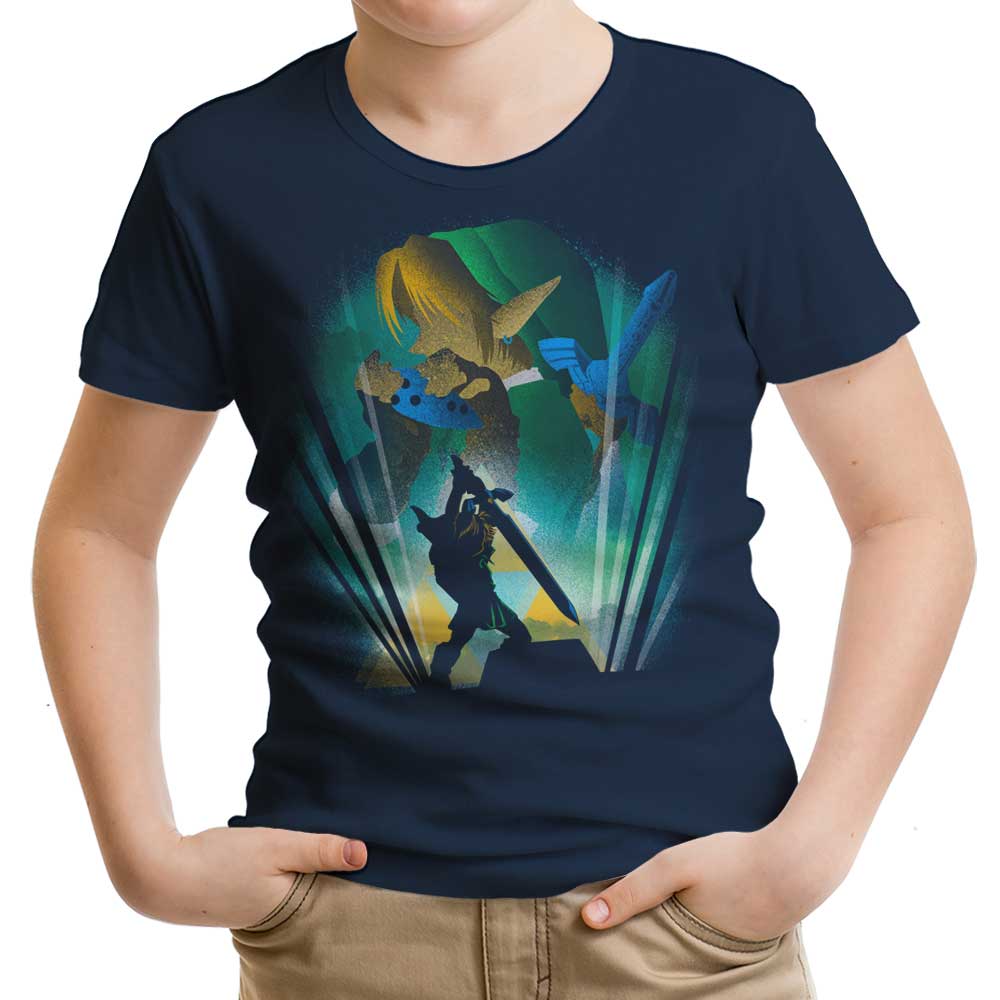 Hero of Time Youth Apparel - Adult & Kids T-Shirts, Sweatshirts & Hoodies apparel design preview 2