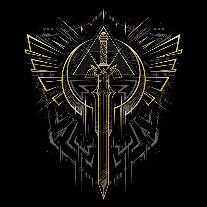 Hero Sword Women's Apparel - Adult & Kids T-Shirts, Sweatshirts & Hoodies apparel design preview 2