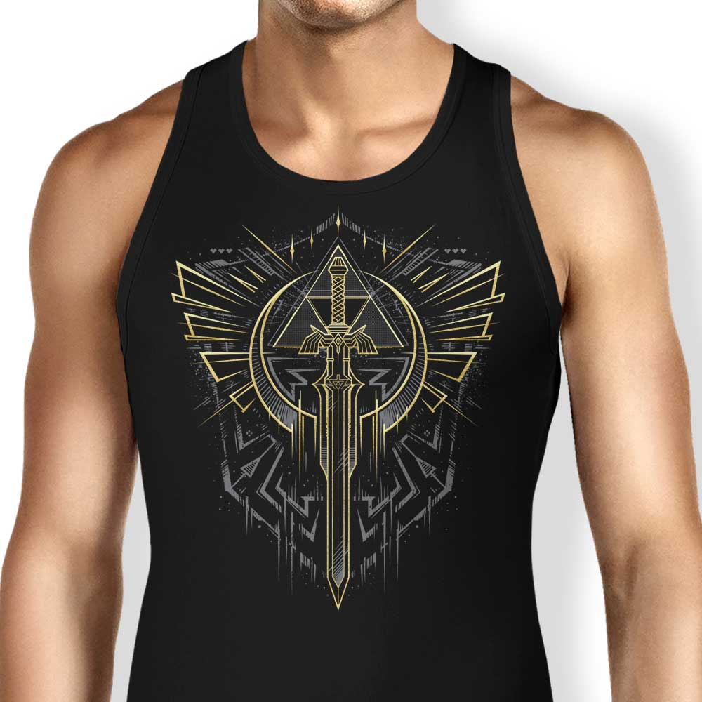 Hero Sword Tank Top - Adult & Kids T-Shirts, Sweatshirts & Hoodies apparel design preview 1