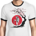 Hero Under the Sun Ringer - Adult & Kids T-Shirts, Sweatshirts & Hoodies apparel design preview 1