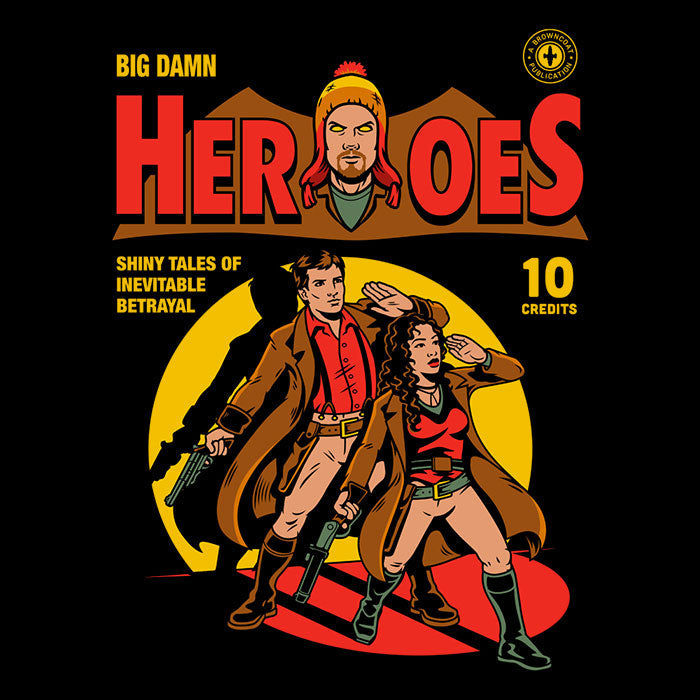 Heroes Comic Men's V-Neck - Adult & Kids T-Shirts, Sweatshirts & Hoodies apparel design preview 2