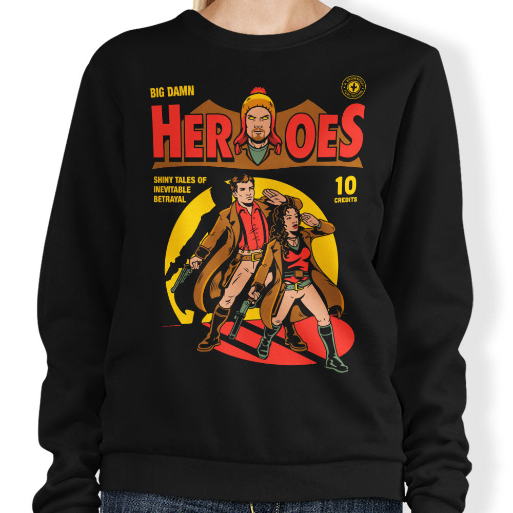 Heroes Comic - Adult & Kids T-Shirts, Sweatshirts & Hoodies apparel design preview 1