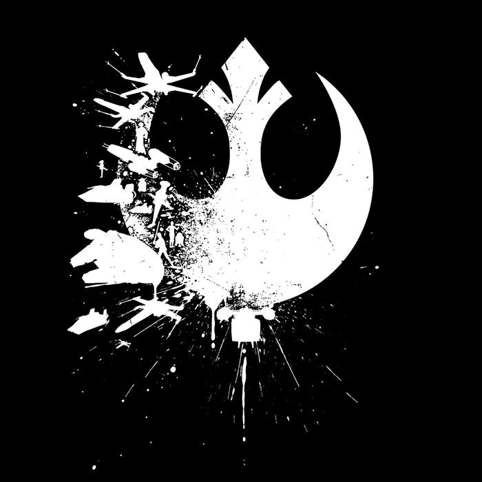 Heroes of the Rebellion - Adult & Kids T-Shirts, Sweatshirts & Hoodies apparel design preview 2