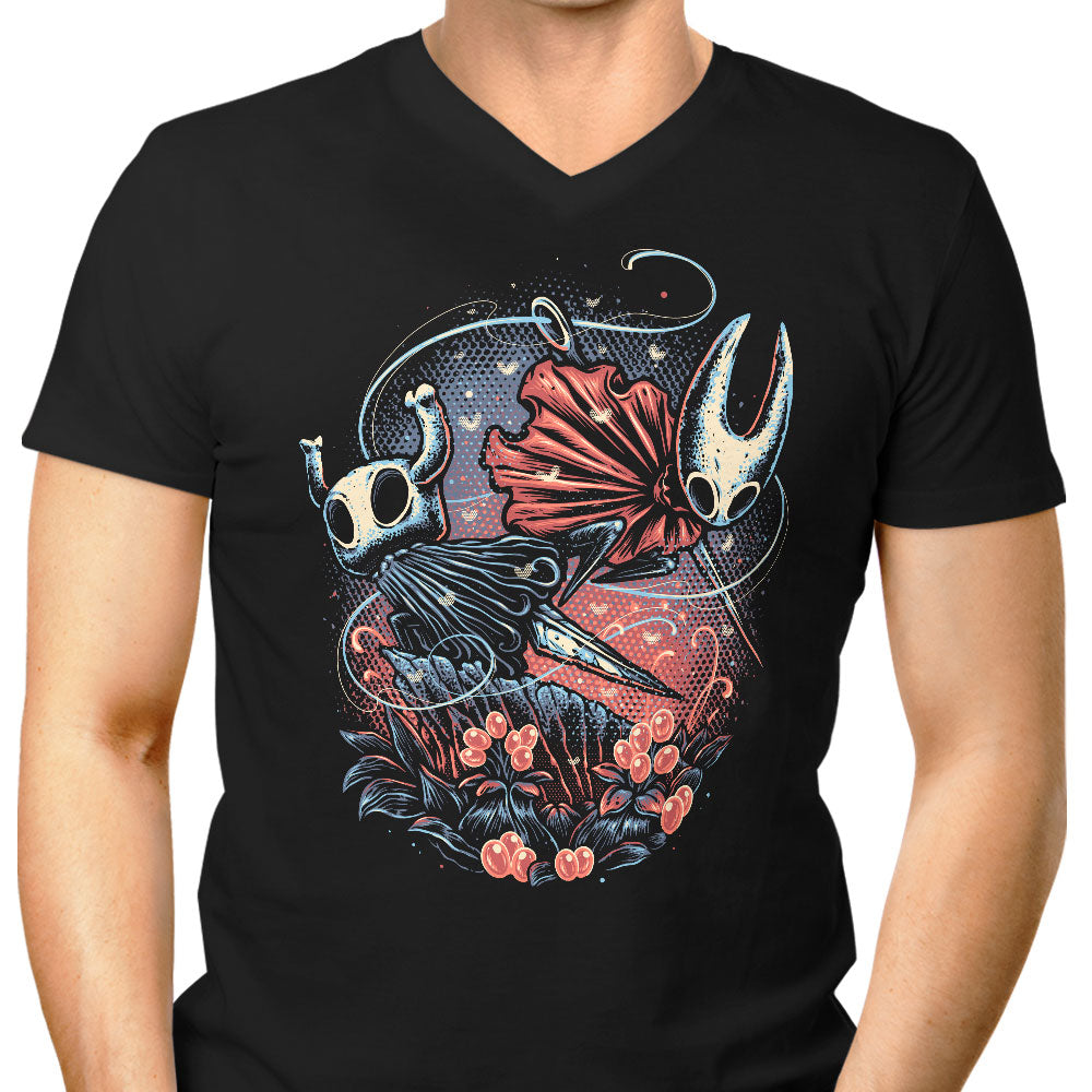 Heroes of the Underground Men's V-Neck - Adult & Kids T-Shirts, Sweatshirts & Hoodies apparel design preview 1
