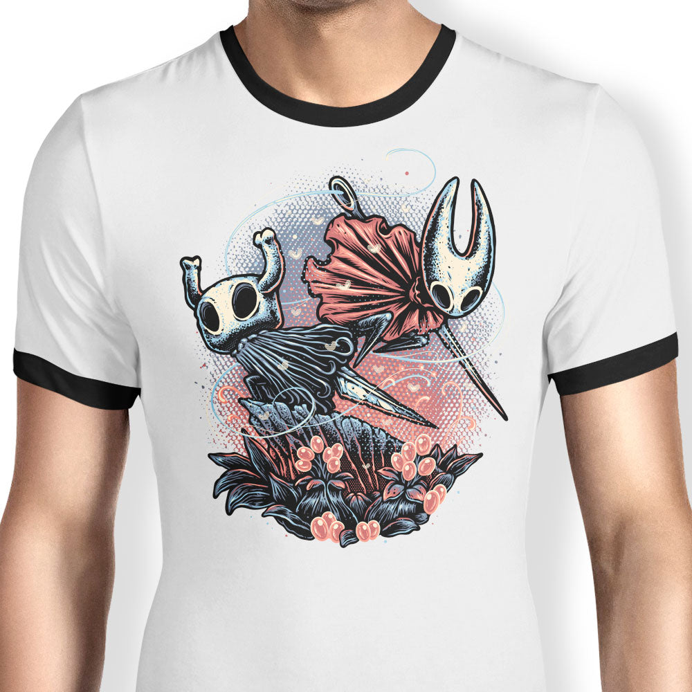 Heroes of the Underground Ringer - Adult & Kids T-Shirts, Sweatshirts & Hoodies apparel design preview 1