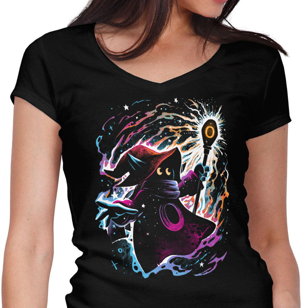 Heroic Little Magician Women's V-Neck - Adult & Kids T-Shirts, Sweatshirts & Hoodies apparel design preview 1