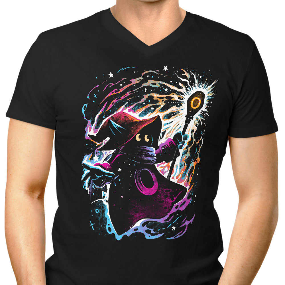 Heroic Little Magician Men's V-Neck - Adult & Kids T-Shirts, Sweatshirts & Hoodies apparel design preview 1