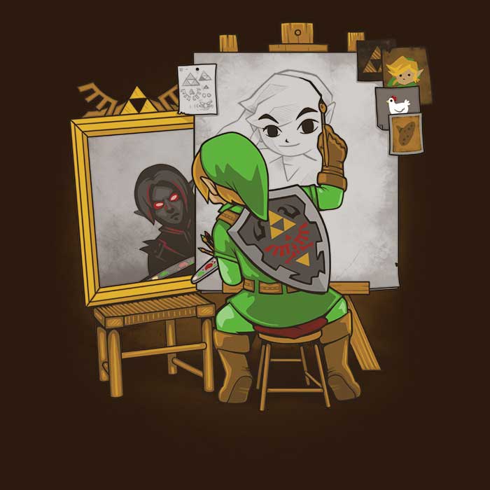 Heroic Self Portrait Youth Apparel - Adult & Kids T-Shirts, Sweatshirts & Hoodies apparel design preview 2