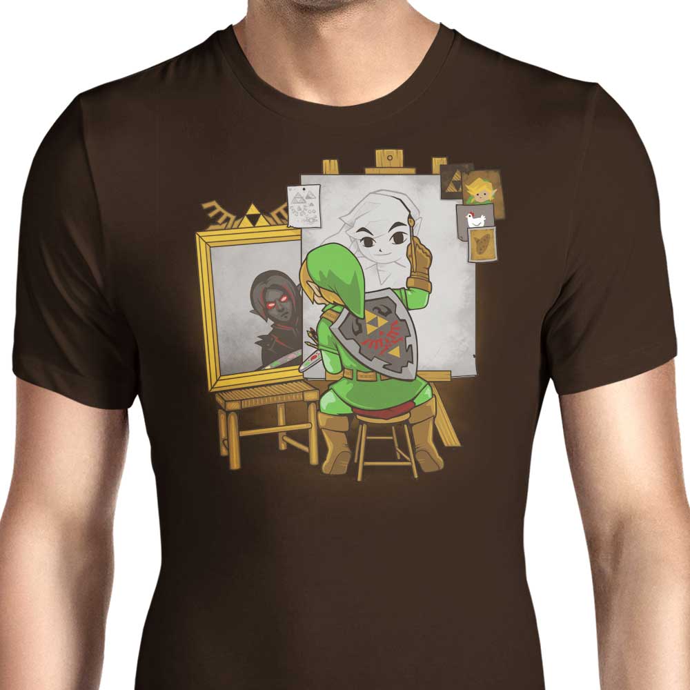 Heroic Self Portrait Men's Apparel - Adult & Kids T-Shirts, Sweatshirts & Hoodies apparel design preview 1