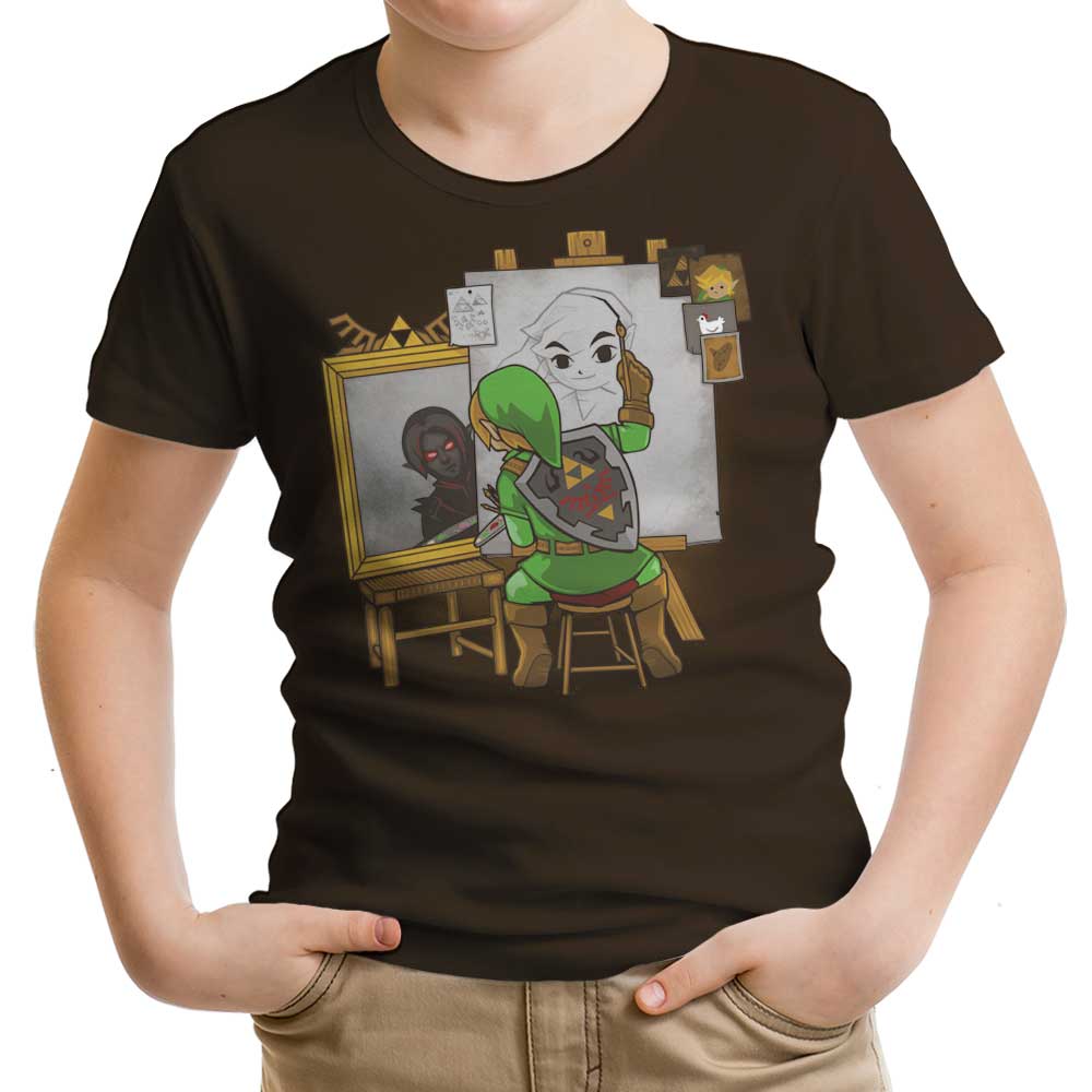 Heroic Self Portrait Youth Apparel - Adult & Kids T-Shirts, Sweatshirts & Hoodies apparel design preview 1