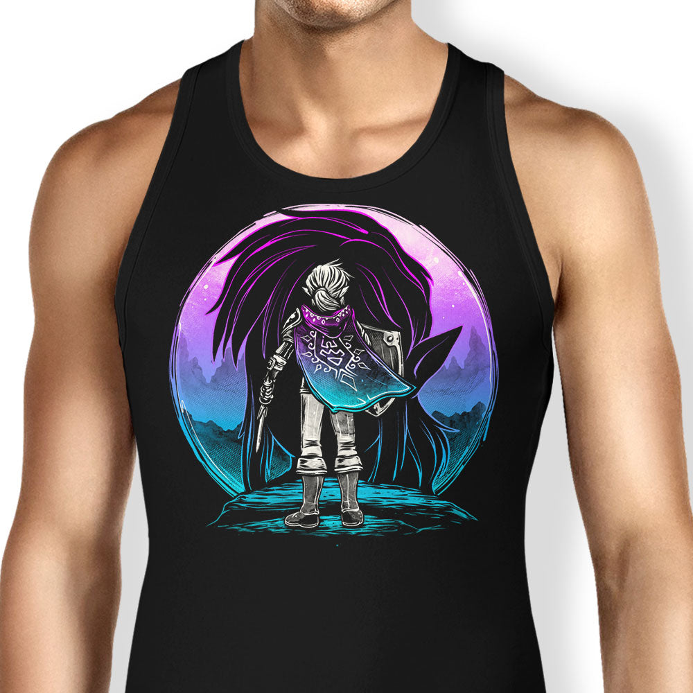 Heroic Sunset Tank Top - Adult & Kids T-Shirts, Sweatshirts & Hoodies apparel design preview 1