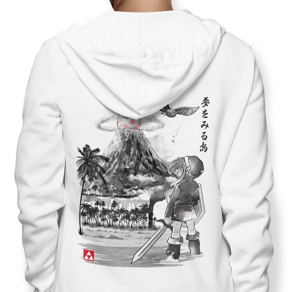 Hero's Awakening Sumi-e - Adult & Kids T-Shirts, Sweatshirts & Hoodies apparel design preview 1