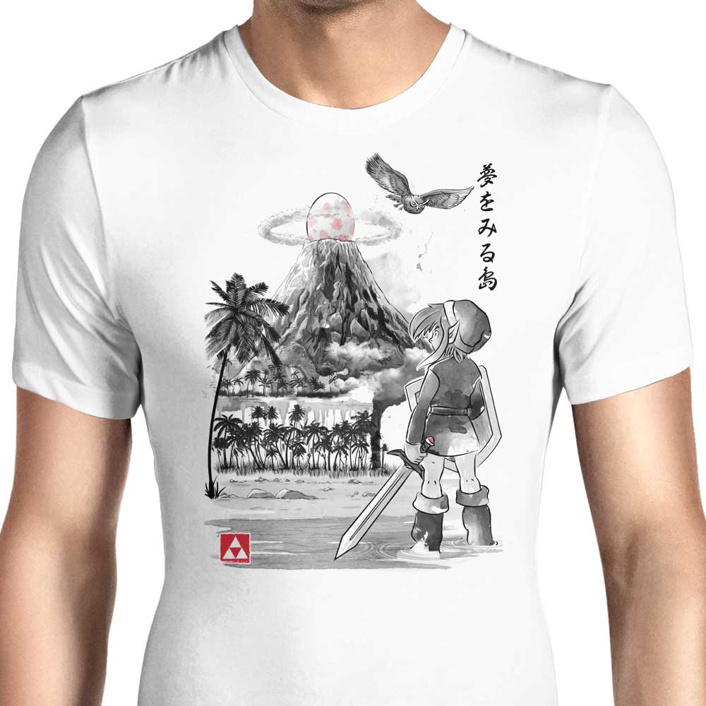 Hero's Awakening Sumi-e Men's Apparel - Adult & Kids T-Shirts, Sweatshirts & Hoodies apparel design preview 1