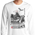 Hero's Awakening Sumi-e - Adult & Kids T-Shirts, Sweatshirts & Hoodies apparel design preview 1