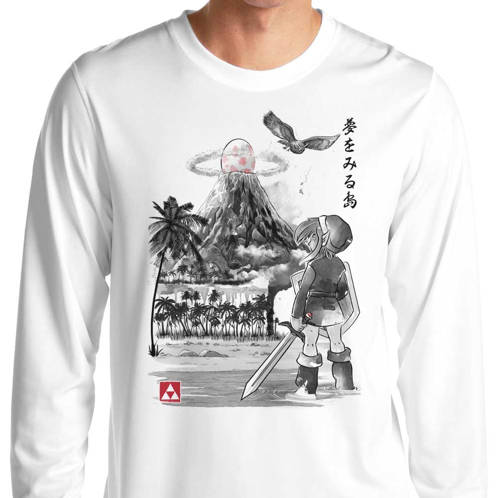 Hero's Awakening Sumi-e - Adult & Kids T-Shirts, Sweatshirts & Hoodies apparel design preview 1