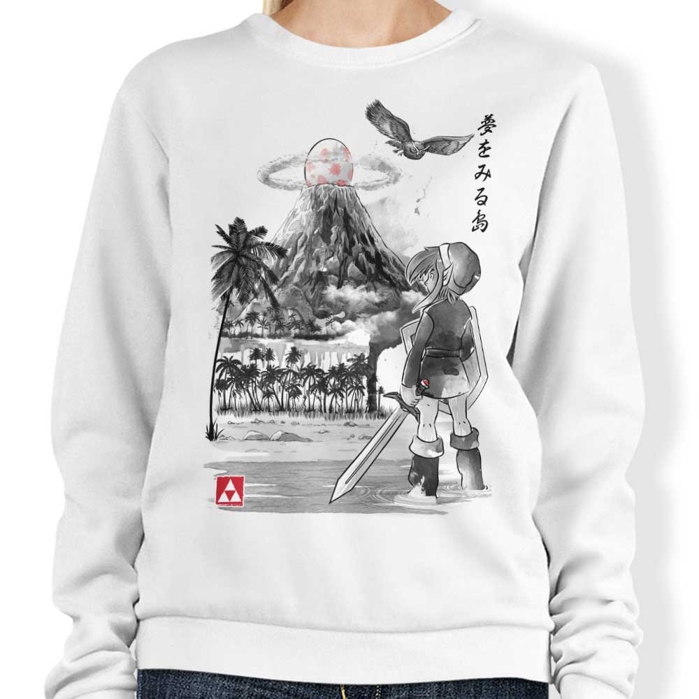 Hero's Awakening Sumi-e - Adult & Kids T-Shirts, Sweatshirts & Hoodies apparel design preview 1